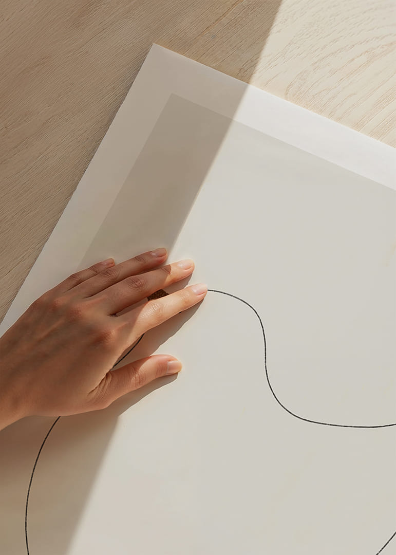 Een stijlvol silhouet van een vogel creëert rust en harmonie-12