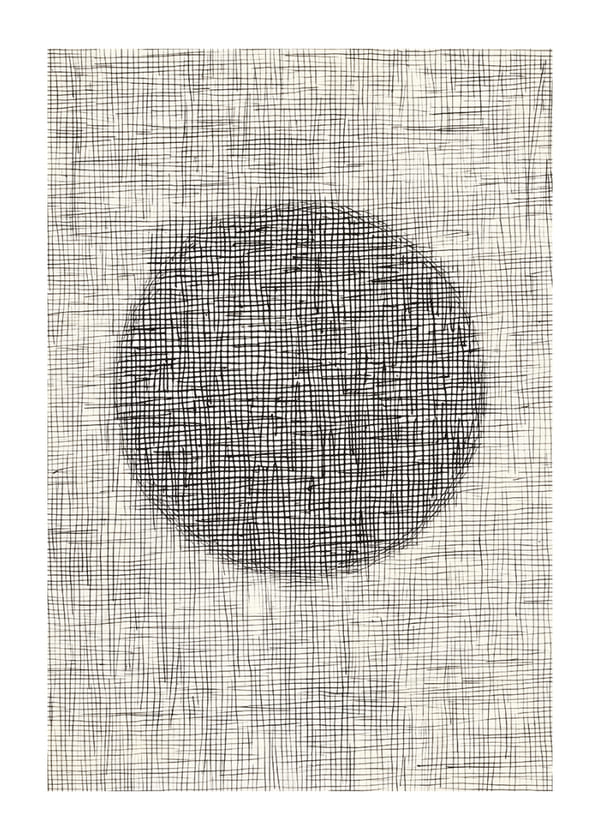 Poster Mystic Crosshatch