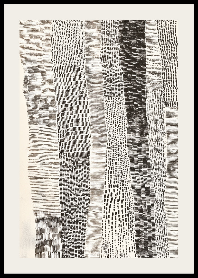 Black and white lines create a harmonious and timeless feel-12