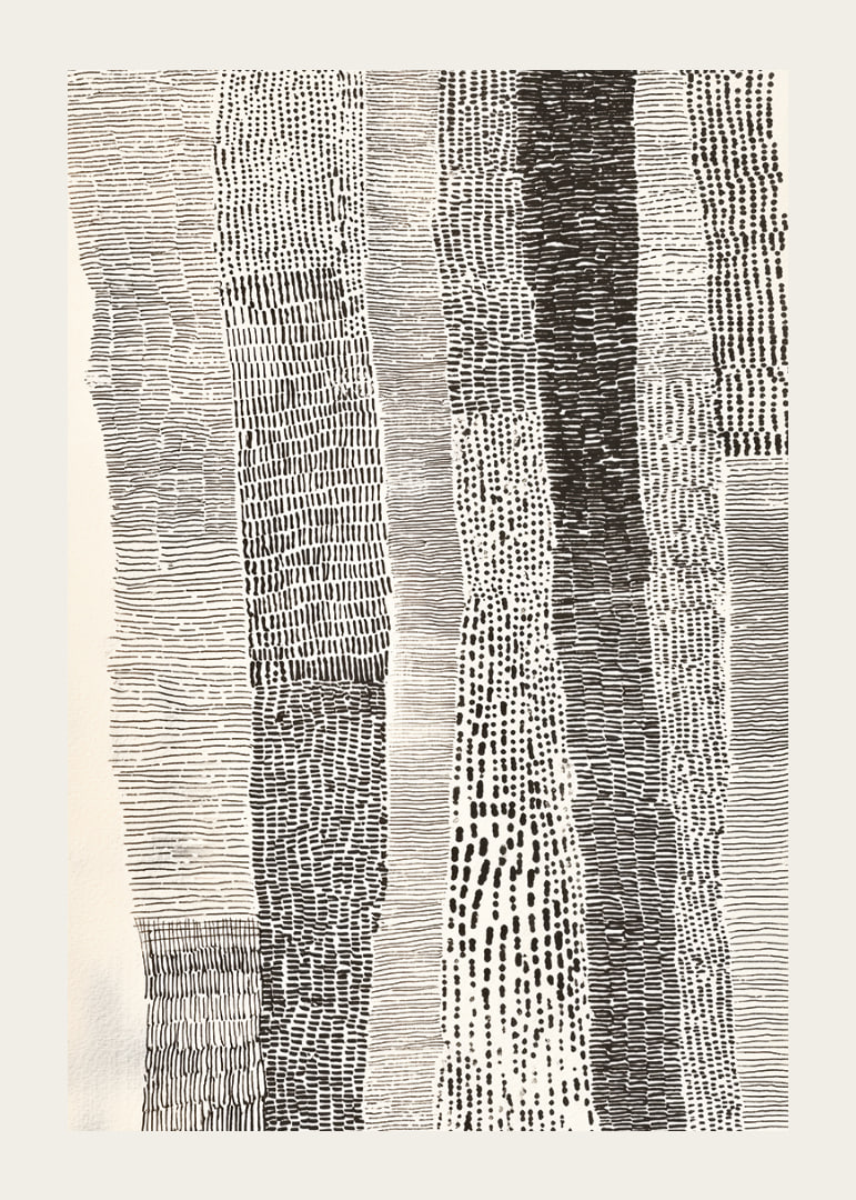 Black and white lines create a harmonious and timeless feel-12