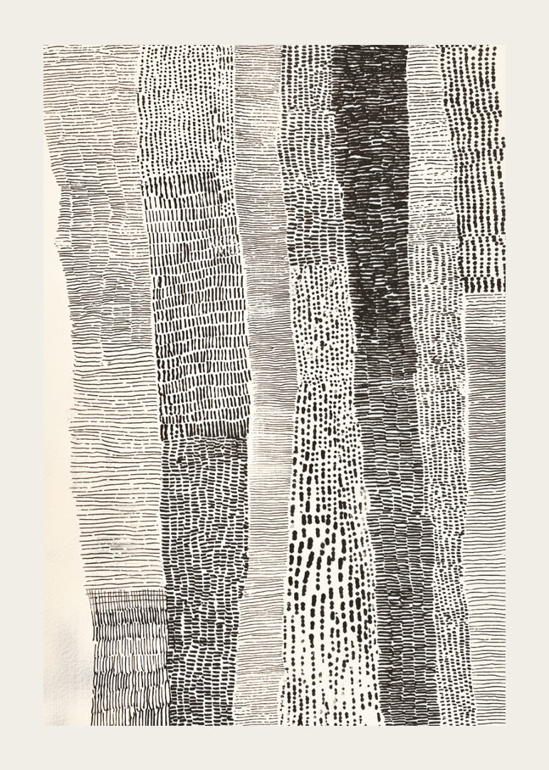 Svartvita linjer skapar en harmonisk och tidlös känsla-12