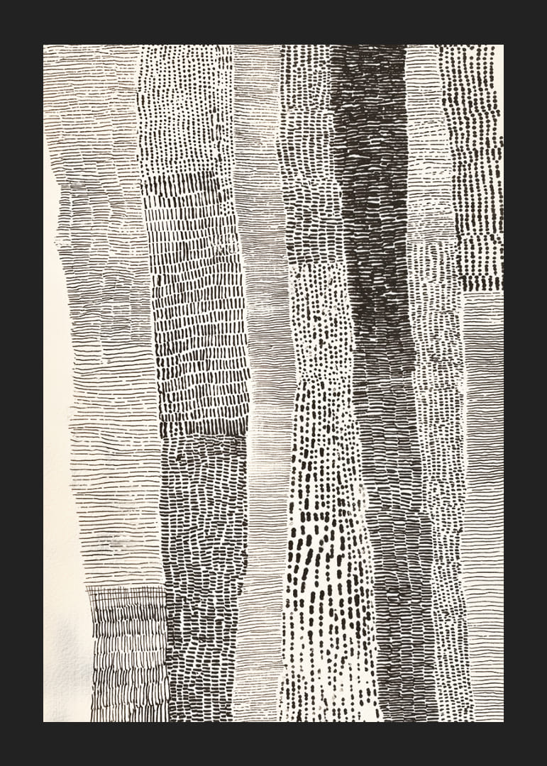 Svartvita linjer skapar en harmonisk och tidlös känsla-12