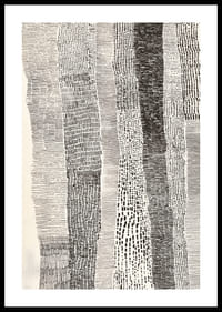 Zwart-witte lijnen creëren een harmonieus en tijdloos gevoel-0