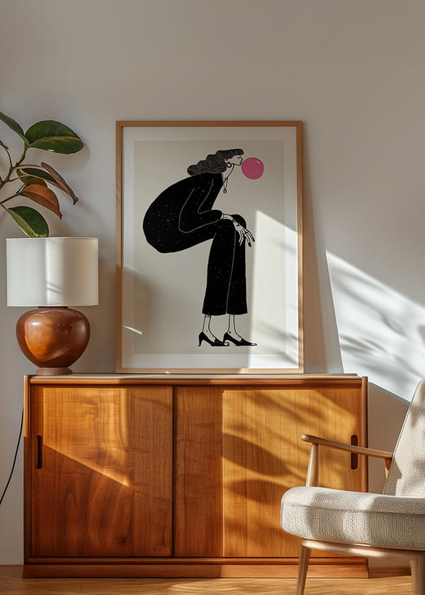 Poster Reflective Bubble Moment crossfade