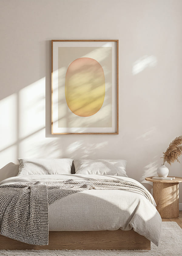 Poster Sunset Sphere crossfade