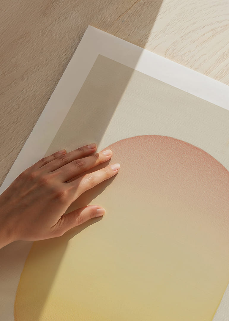 Een harmonieuze overgang van warme kleuren naar zachte tinten-12