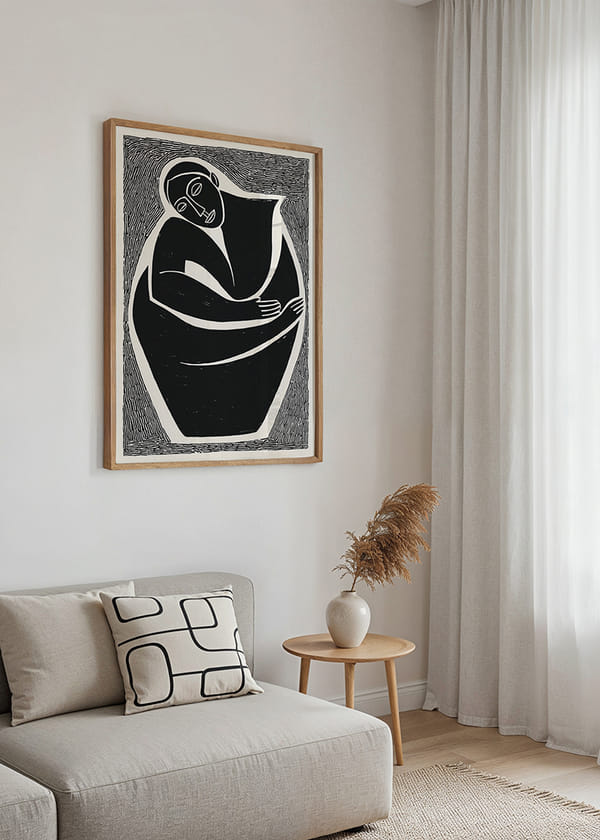 Poster Monochrome Solitude crossfade