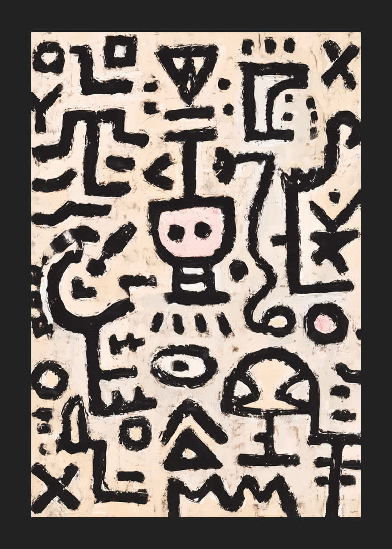 Les symboles abstraits suscitent le mystère et la curiosité-12