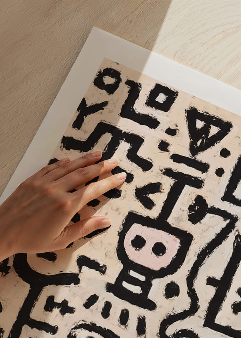 Abstracte symbolen wekken mysterie en nieuwsgierigheid op-12