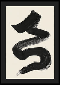 Een elegante, vloeiende penseelstreek trekt de aandacht en de geest-4