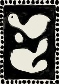 Mjuka former i stilfull svartvit kontrast skapar harmoni-1