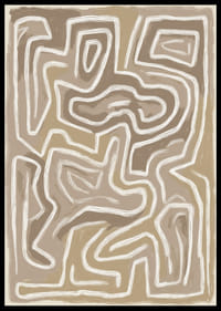 Organische lijnen creëren een raadselachtig en uitnodigend labyrint-0