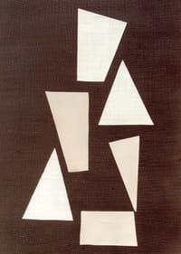 Un póster donde la geometría y la simplicidad se encuentran en perfecto equilibrio.-3