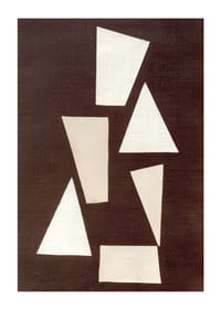 Un póster donde la geometría y la simplicidad se encuentran en perfecto equilibrio.-1