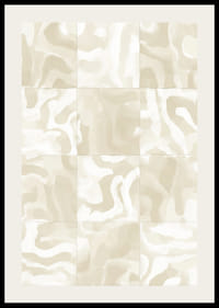 Abstract sand waves in soft beige tones create harmony-2