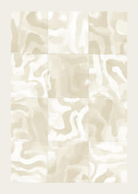 Abstract sand waves in soft beige tones create harmony-3