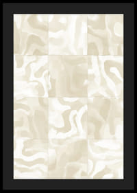 Abstract sand waves in soft beige tones create harmony-4