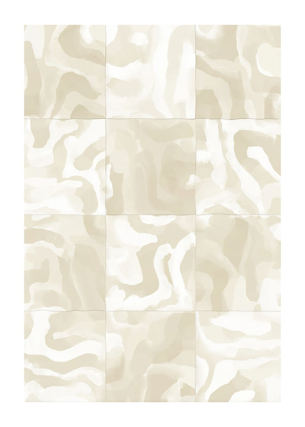 Póster Creamy Currents