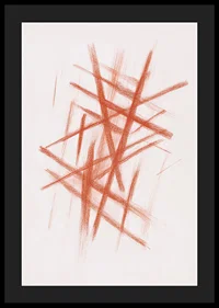 Dramatic red streaks cross a bright field-4