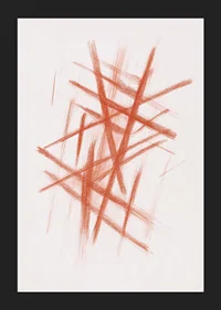 Dramatic red streaks cross a bright field-5