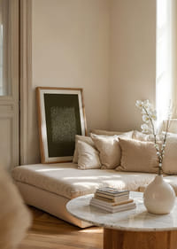 Un intrincado patrón de líneas blancas sobre un fondo verde oliva-4