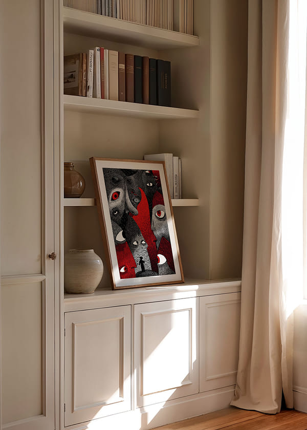 Juliste Surreal Watchers crossfade