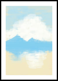 Des coups de pinceau délicats créent un paysage calme et onirique-0