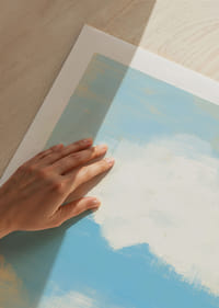 Des coups de pinceau délicats créent un paysage calme et onirique-5