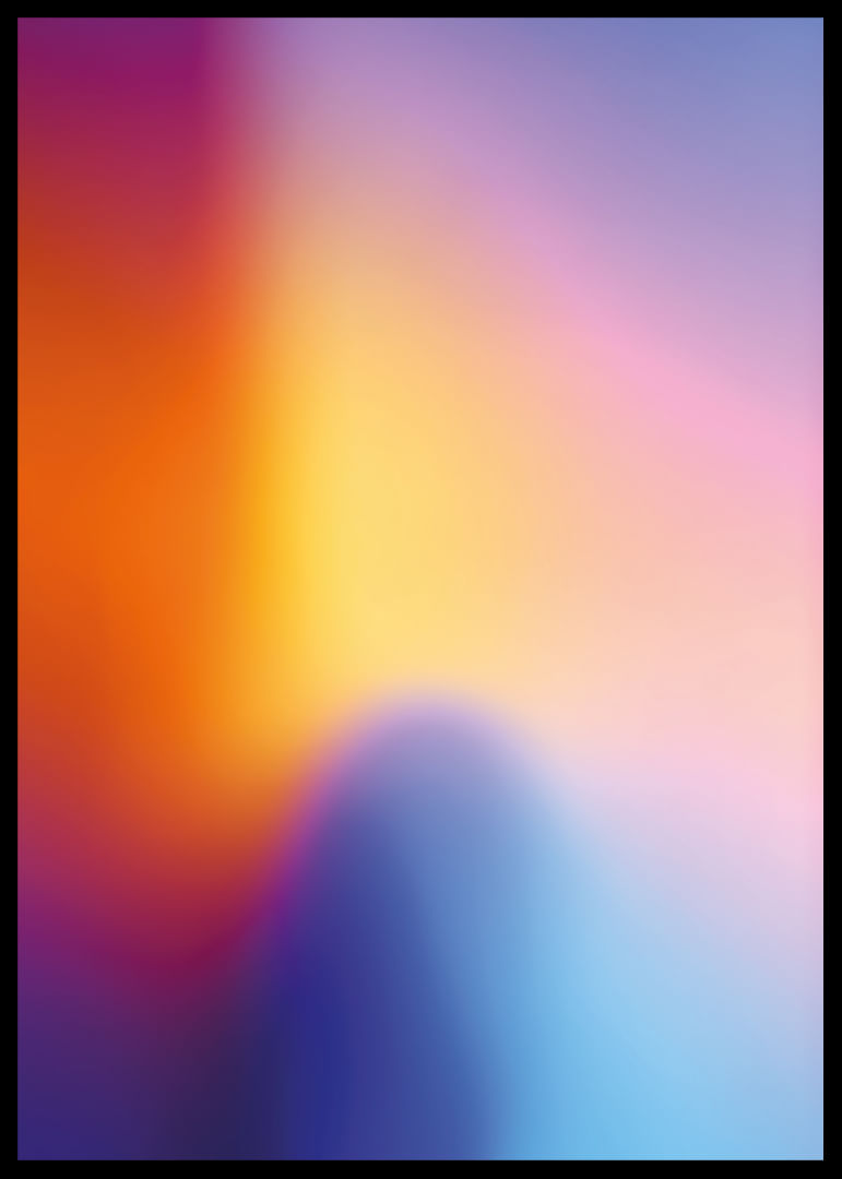 Sanfter Farbverlauf in Sonnenuntergangstönen, der Ruhe erzeugt.-12