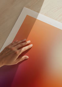 Ein farbenfroher Fluss warmer Töne und sanfter Übergänge-5