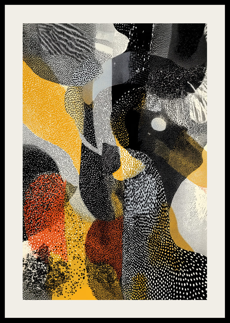 A colorful work of art with dynamic patterns and textures-12