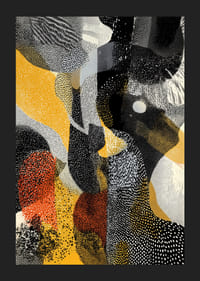 A colorful work of art with dynamic patterns and textures-5