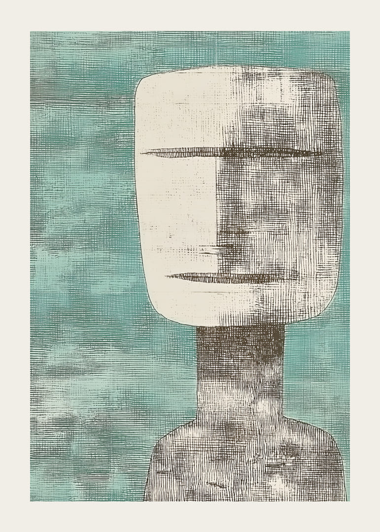 En lugn och abstrakt form i stilla nyanser-12