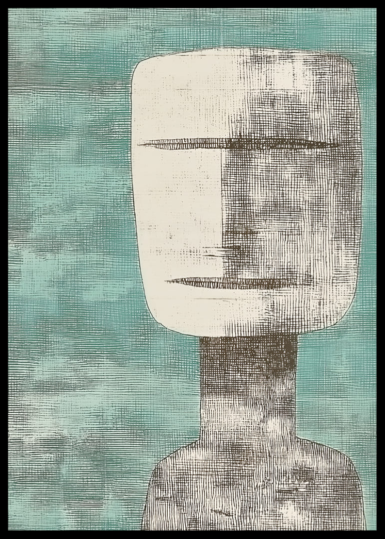 Una forma serena y abstracta en tonos suaves.-12