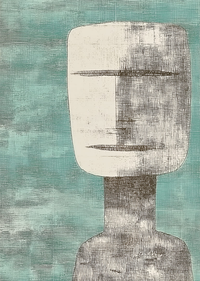 Una forma serena y abstracta en tonos suaves.-12