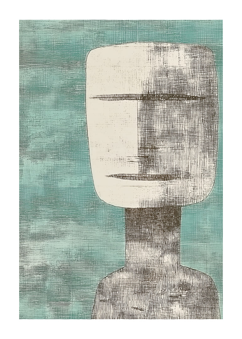 Una forma serena y abstracta en tonos suaves.-12