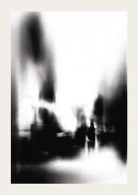 A diffuse figure moves through the mystery of the fog-3