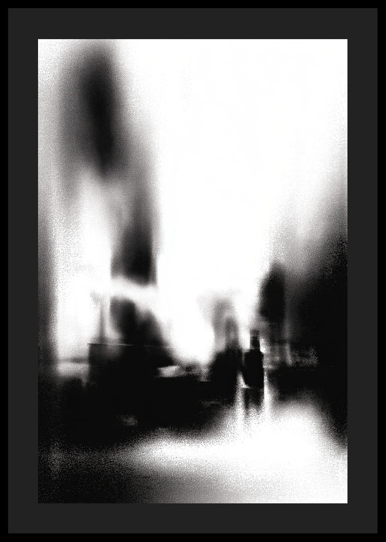 A diffuse figure moves through the mystery of the fog-12