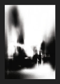 A diffuse figure moves through the mystery of the fog-5