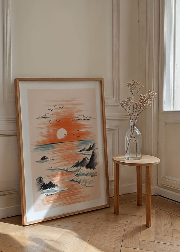 Póster Tangerine Horizon crossfade