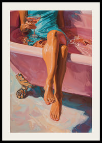 An elegant scene that captures the beautiful relaxation of luxury-2