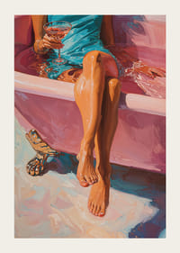 An elegant scene that captures the beautiful relaxation of luxury-3