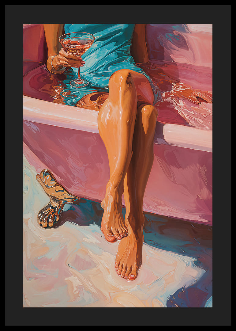 An elegant scene that captures the beautiful relaxation of luxury-12