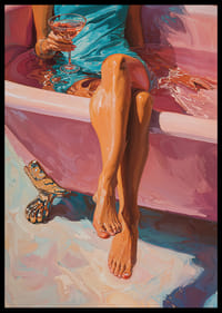 Une scène élégante qui capture la belle détente du luxe-2