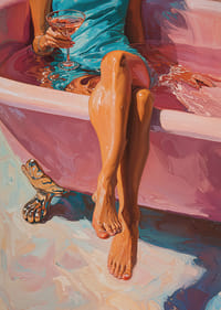 Une scène élégante qui capture la belle détente du luxe-3