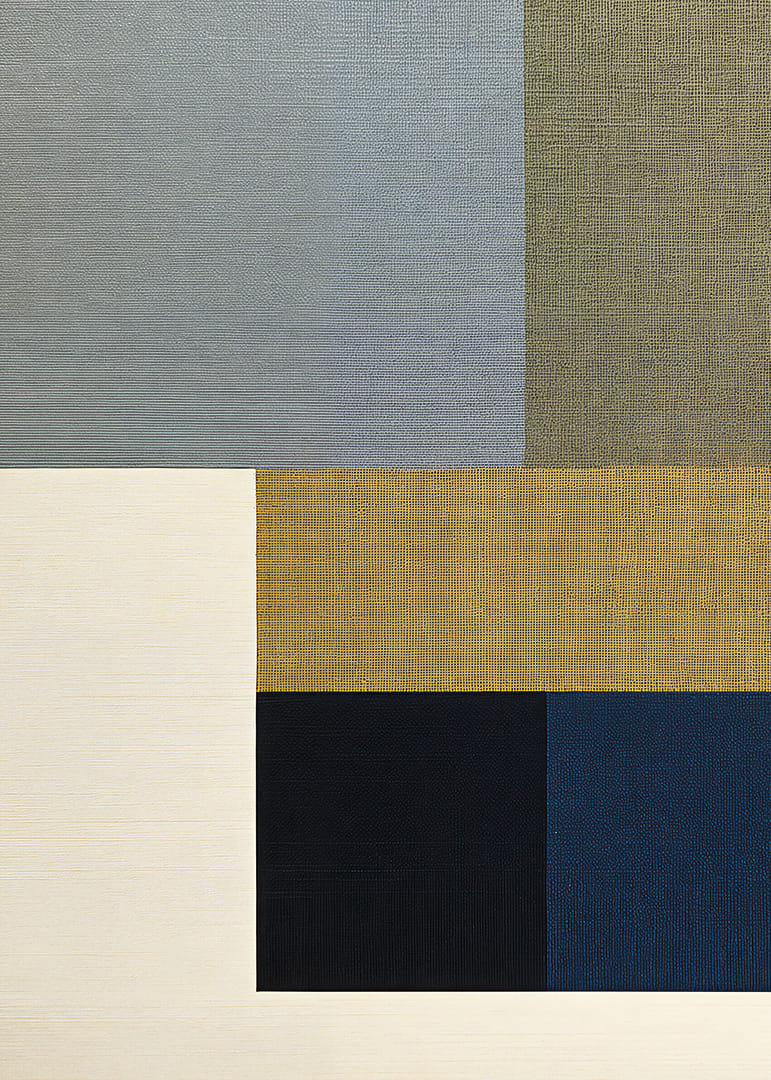 Las elegantes formas geométricas en colores suaves crean tranquilidad.-12