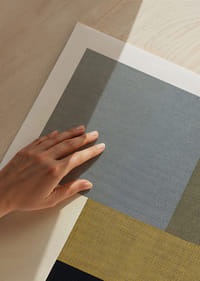 Las elegantes formas geométricas en colores suaves crean tranquilidad.-5