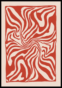 Los movimientos dramáticos en tonos rojos crean una energía vibrante-0