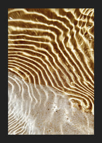 Golden waves create a calm and harmonious pattern-5