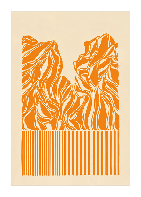 Juliste Fiery Ascent